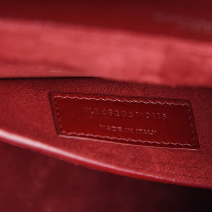 Saint Laurent Calfskin Medium Bellechasse Satchel Palissandre 7 of 10