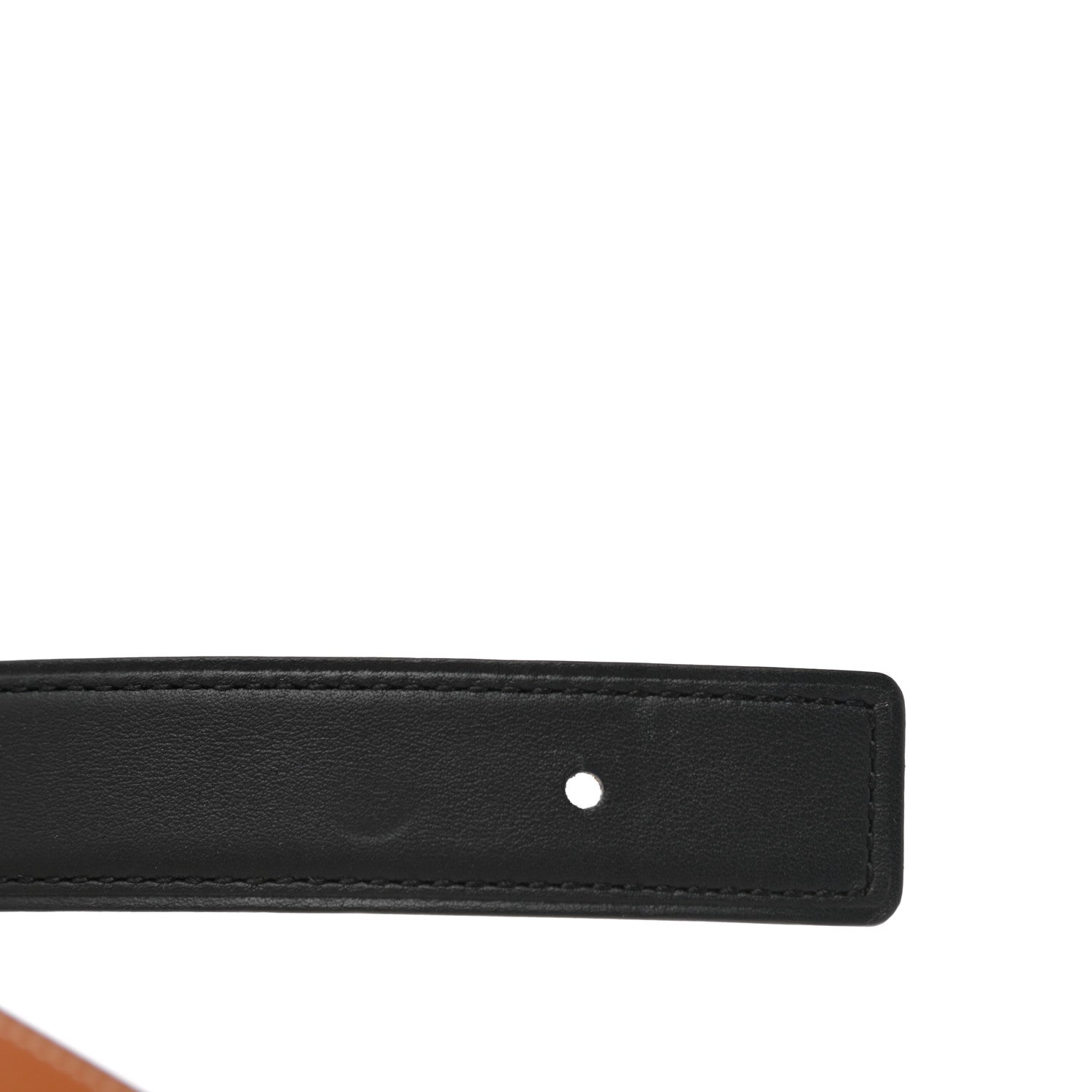 Hermes Swift Epsom 24mm Bubbles H Belt 75 Black Gold 7 of 9