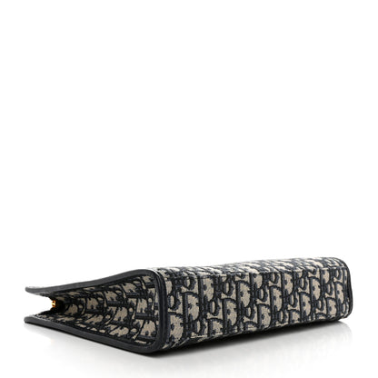 Christian Dior Oblique 30 Montaigne Pouch Blue 5 of 8
