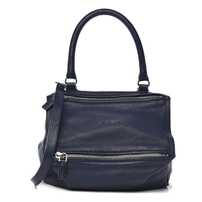 Givenchy Sugar Goatskin Small Pandora Deep Blue 1 of 11