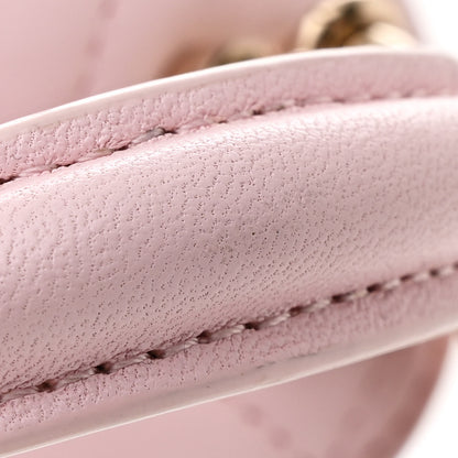 Chanel Lambskin Quilted Vertical Vanity Case With Chain Light Pink 14 of 14