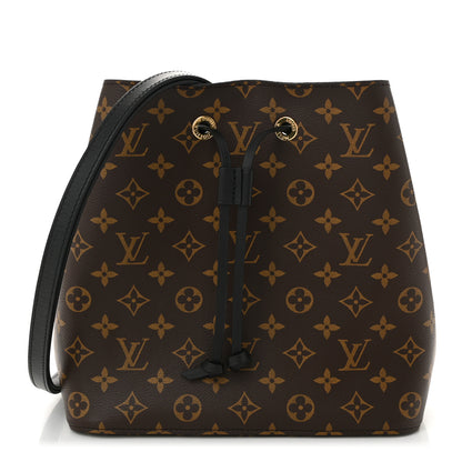 Louis Vuitton Monogram Neonoe MM Black 1 of 9