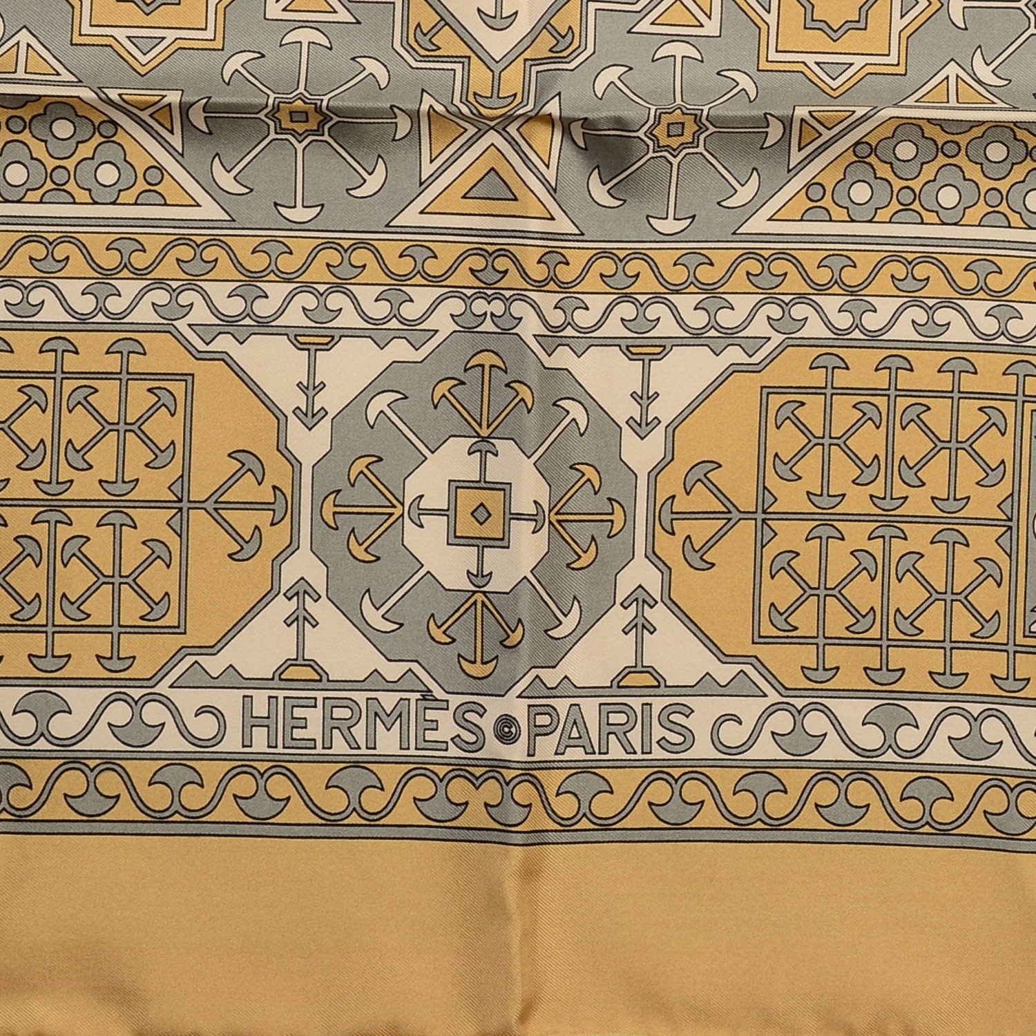 Hermes Silk Scarf 90 3 of 4