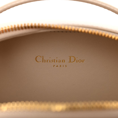 Christian Dior Calfskin CD Signature Oval Crossbody Camera Bag Beige 6 of 11
