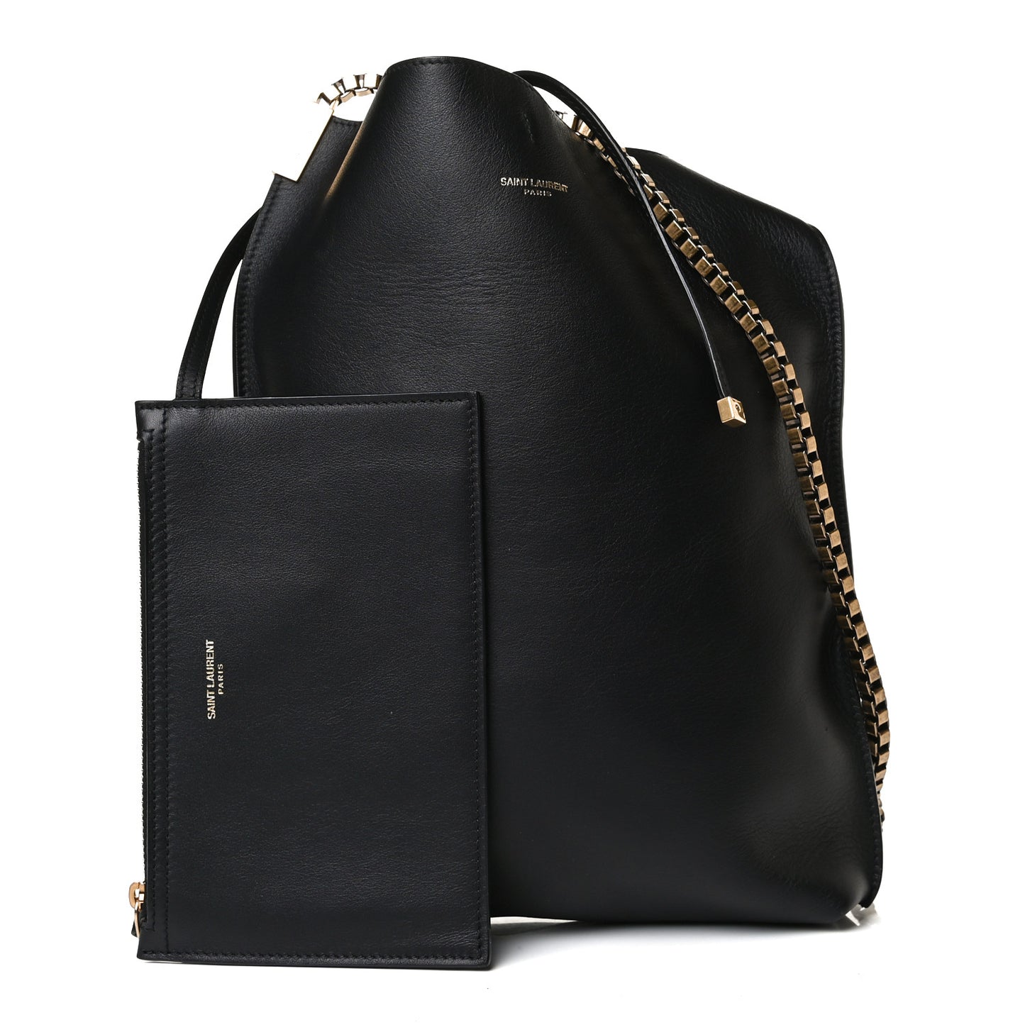 Calfskin Small Suzanne Hobo Black