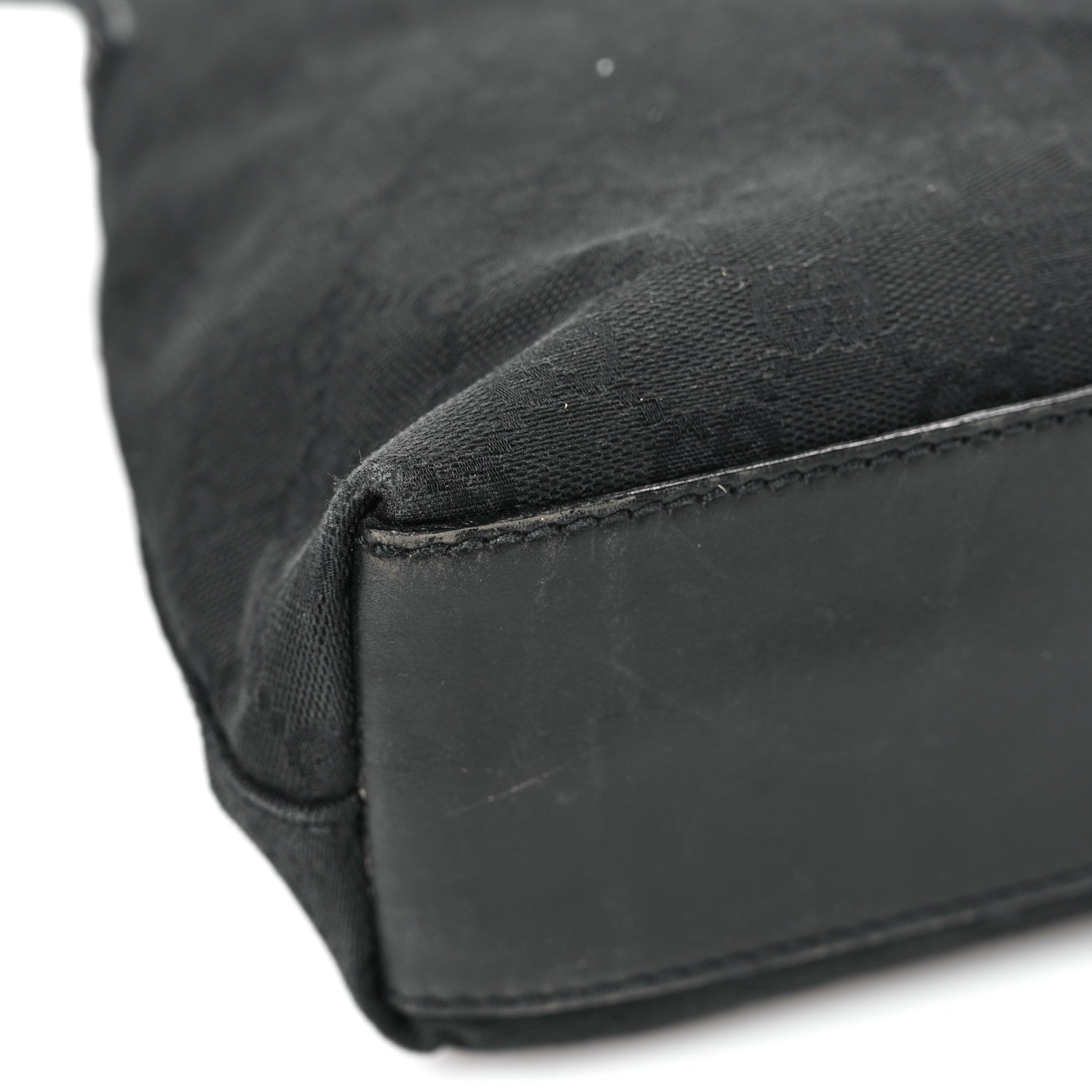 Gucci Monogram Piston Shoulder Bag Black 15 of 15