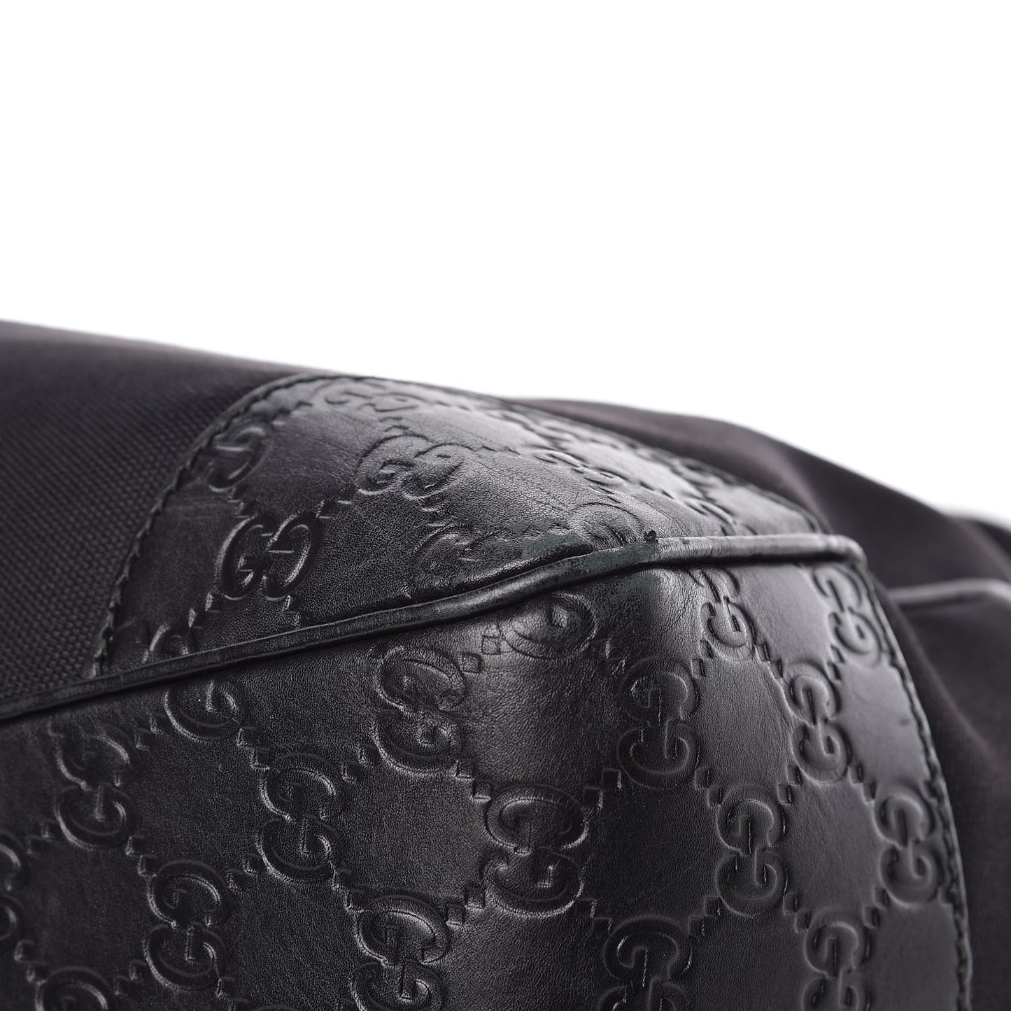 Canvas Guccissima Hobo Black