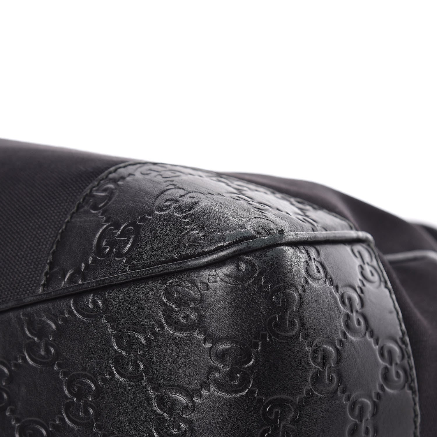 Gucci Canvas Guccissima Hobo Black 11 of 16