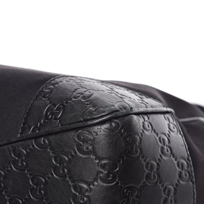 Gucci Canvas Guccissima Hobo Black 11 of 16