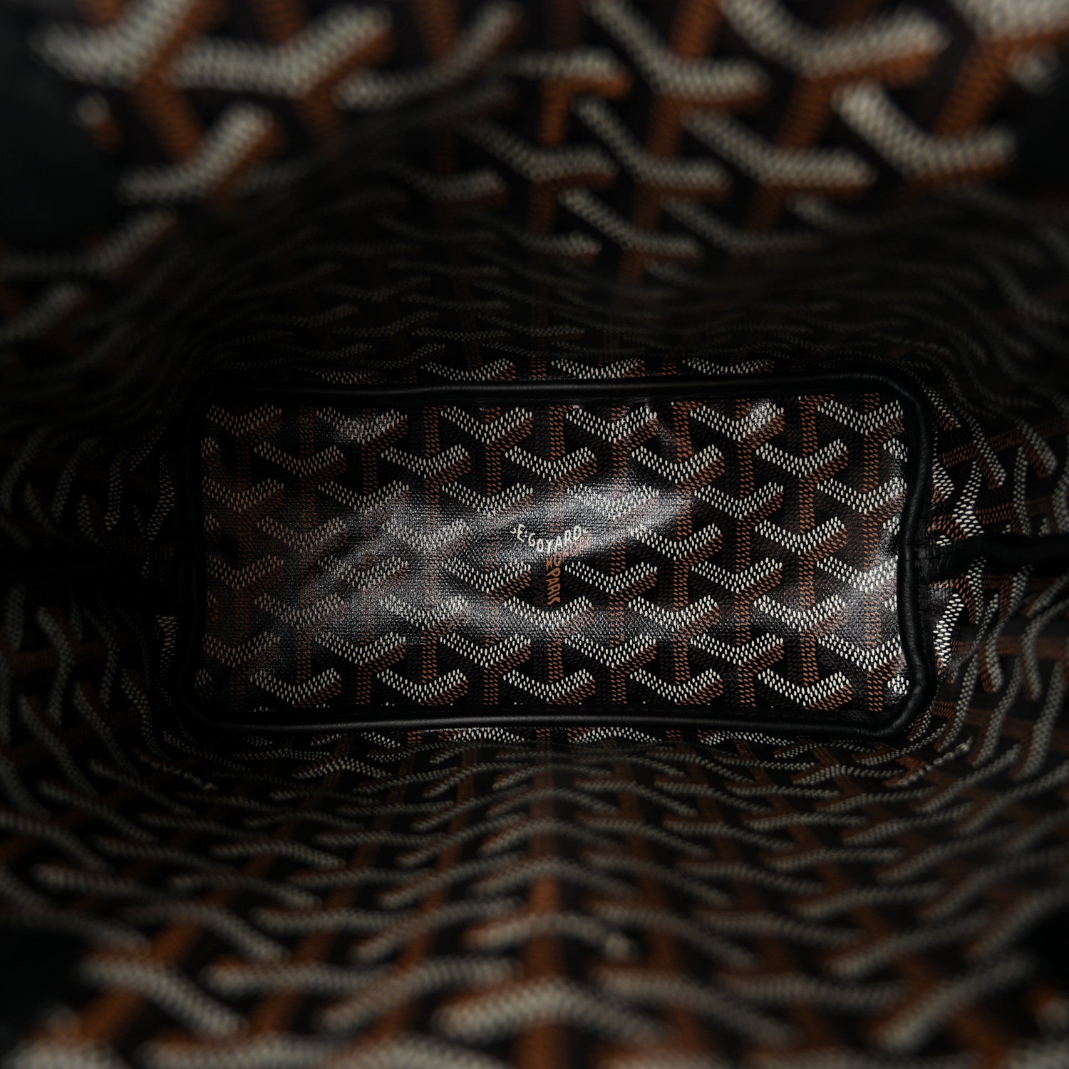 Goyard Goyardine Reversible Mini Anjou Black 9 of 18