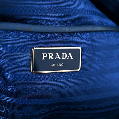 Prada Tessuto Nylon Saffiano Tote Cobalto 6 of 12