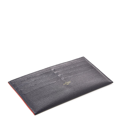 Louis Vuitton Calfskin Felicie Chain Wallet Card Holder Insert Marine Rouge 4 of 6