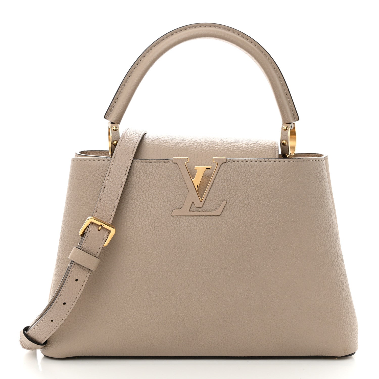 Louis Vuitton Taurillon Capucines PM Galet 1 of 12