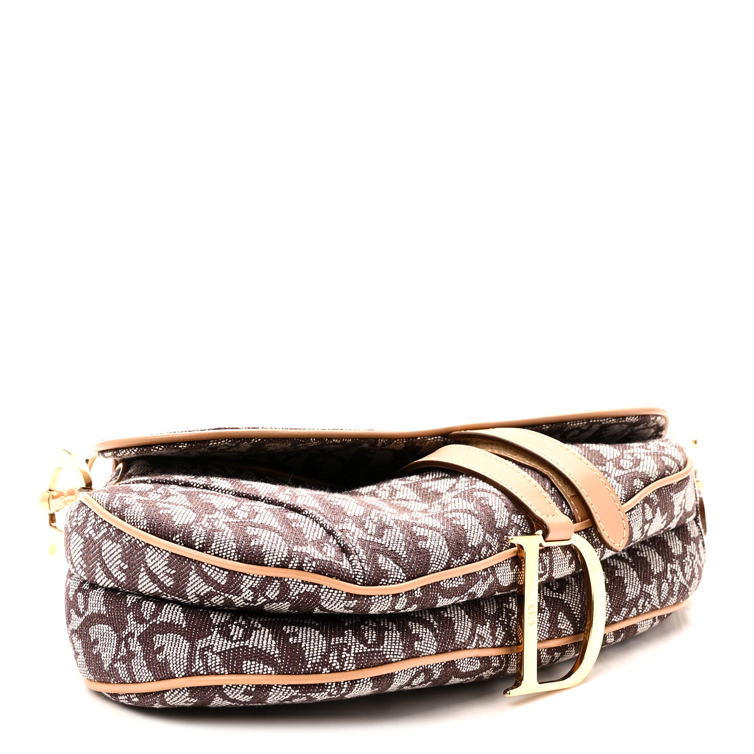 Christian Dior Monogram Saddle Bag Brown 4 of 10