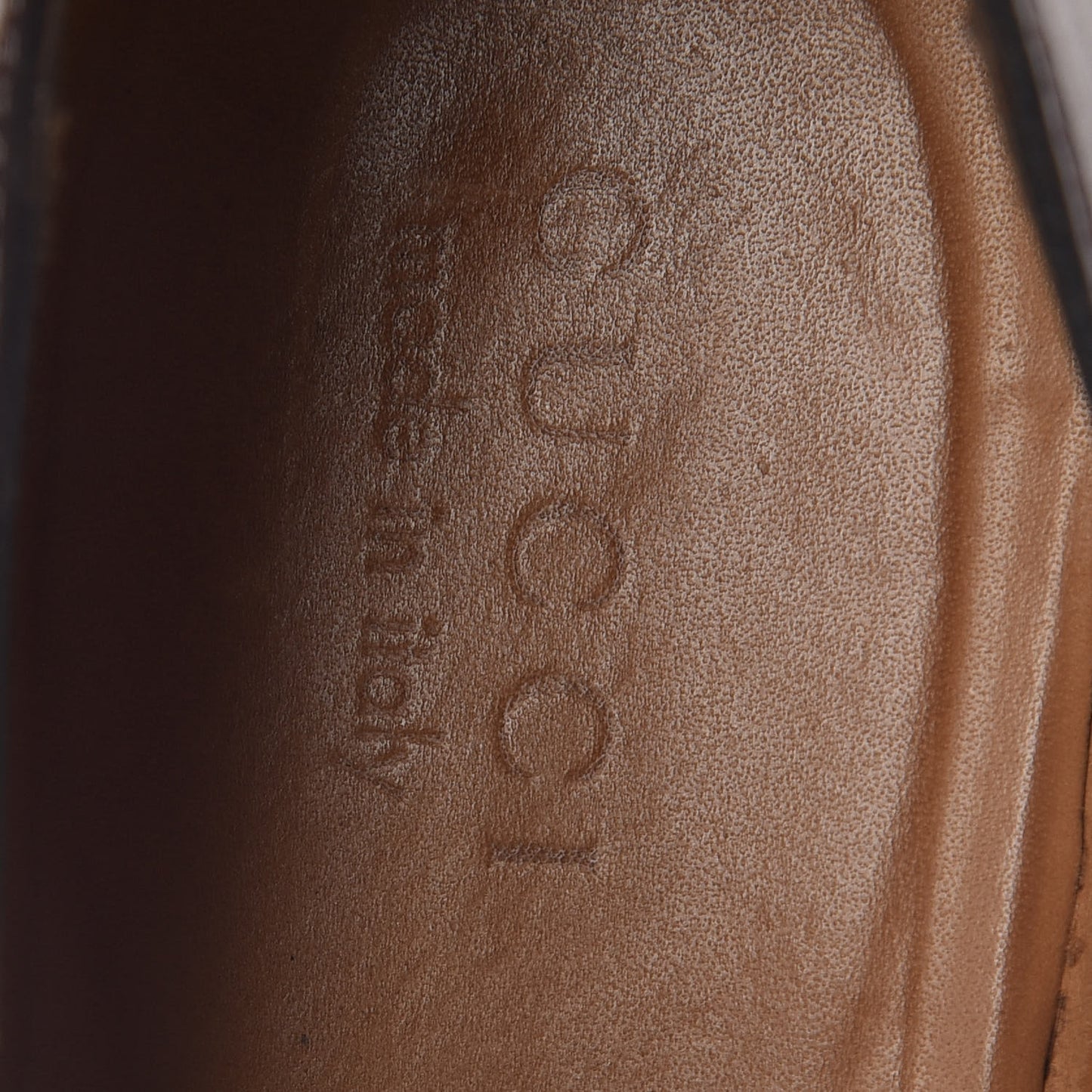 Guccissima Calfskin Mens Venetian Loafers 10.5 Brown