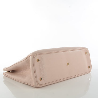 Christian Dior Bullcalf Large Diorissimo Rose Poudre 5 of 8