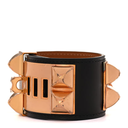 Hermes Box Collier De Chien CDC Bracelet T1 Black 3 of 7