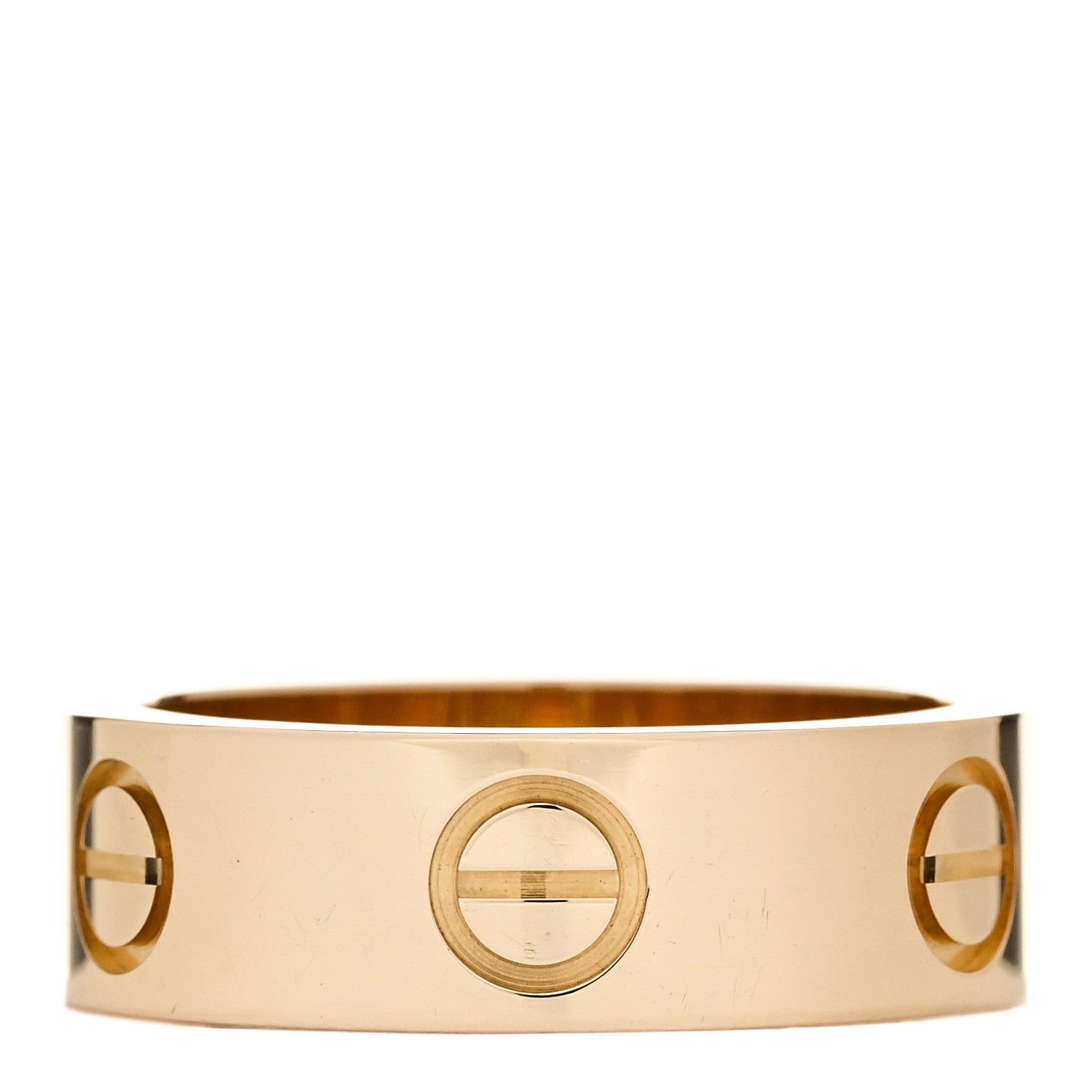 Cartier 18K Yellow Gold 5.5mm LOVE Ring 48 4.5 3 of 5