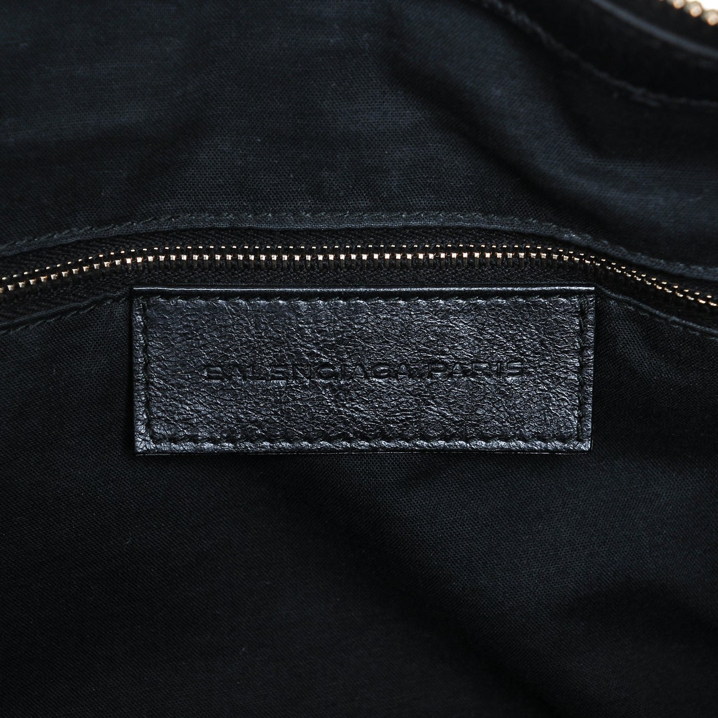 Agneau Giant 12 Rose Gold Hardware Work Black