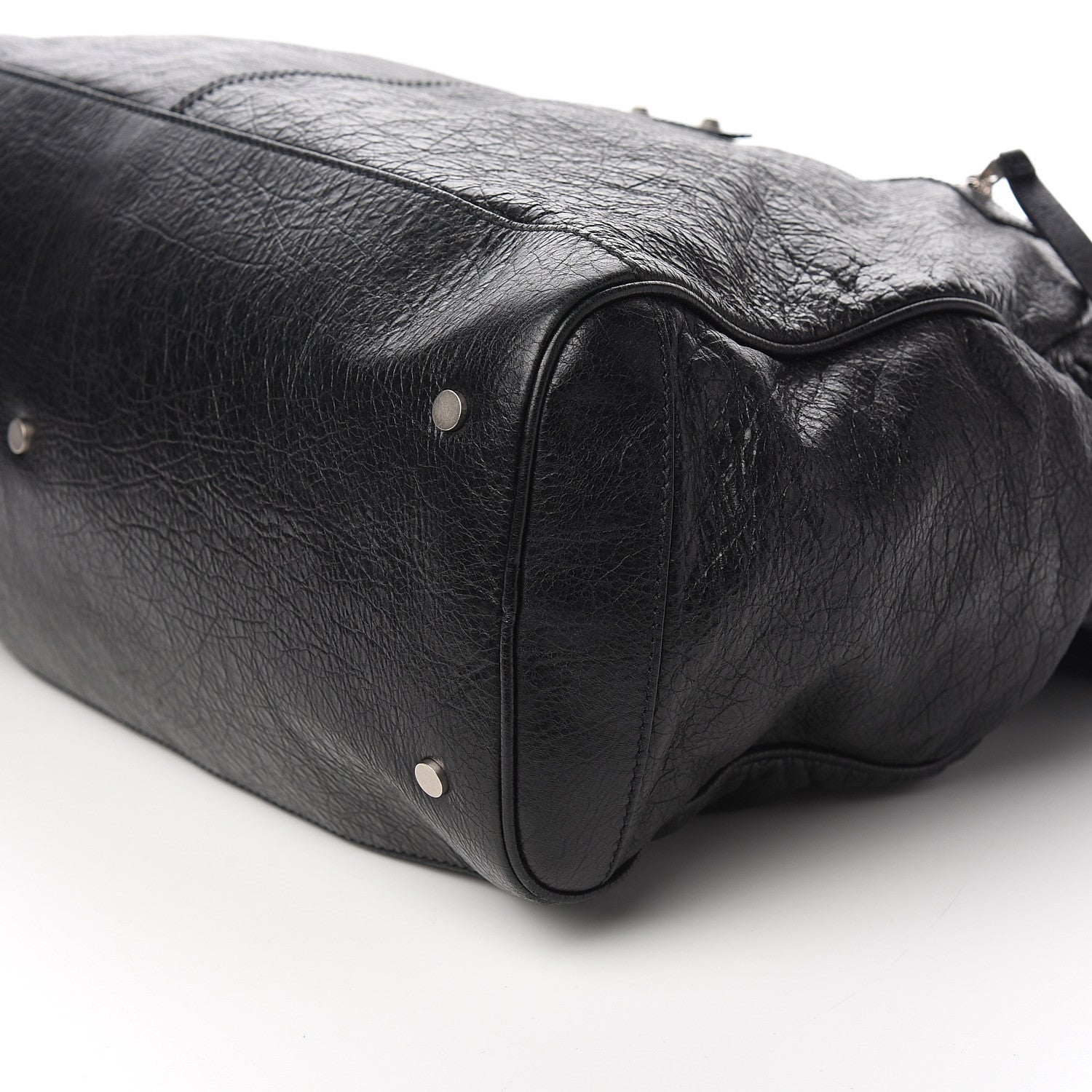 Balenciaga Agneau Classic Hardware Weekender Black 8 of 9
