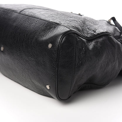 Balenciaga Agneau Classic Hardware Weekender Black 8 of 9