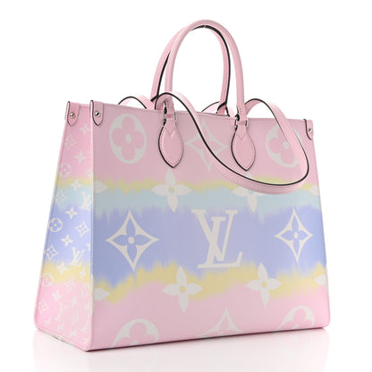 Louis Vuitton Monogram Escale Okinawa Onthego GM Pastel 3 of 10
