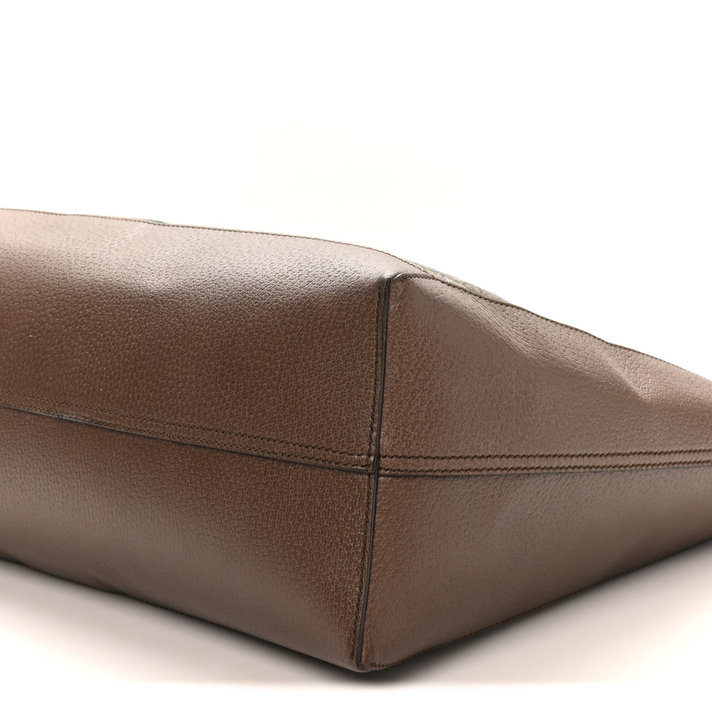 Gg Supreme Monogram Web Ophidia Tote Brown