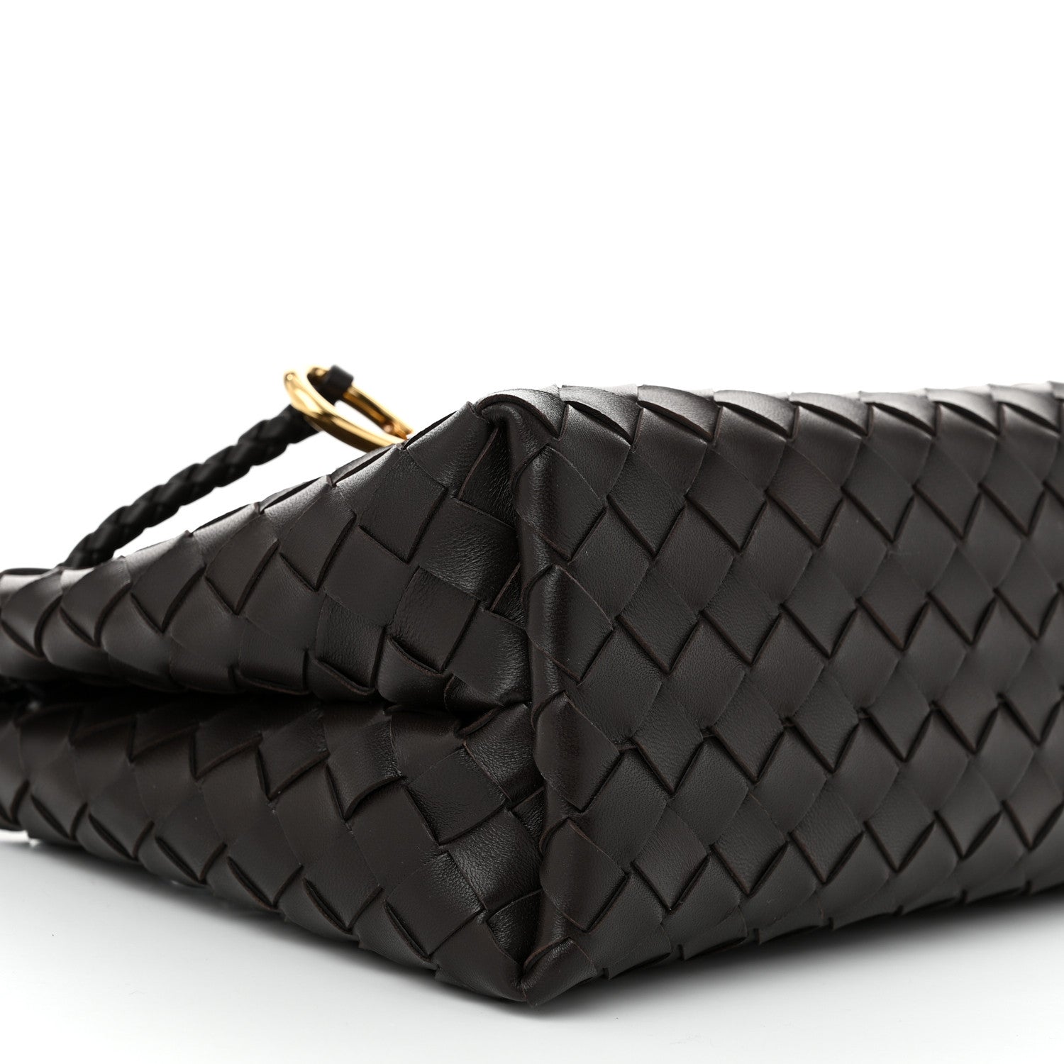 Bottega Veneta Nappa Intrecciato Small Andiamo Shoulder Bag Fondant 8 of 9