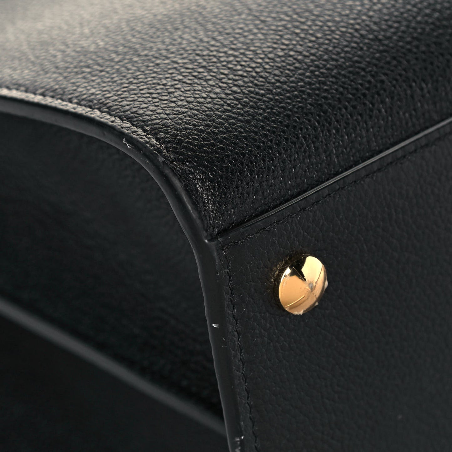 Caviar Quilted Flap Card Holder Black