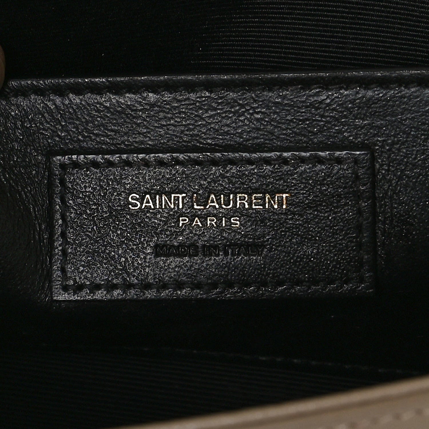 Saint Laurent Grain De Poudre Small Monogram Kate Satchel Sea Salt 7 of 13