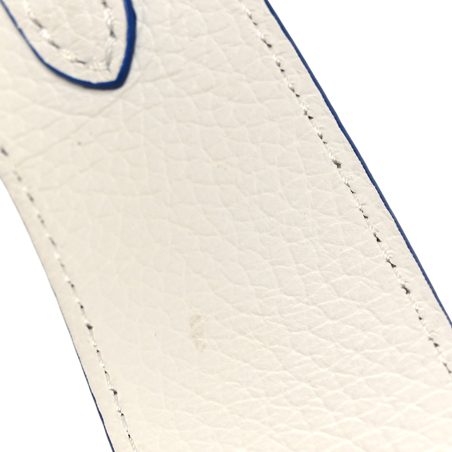 Louis Vuitton Taurillon Capucines BB White Blue 11 of 11