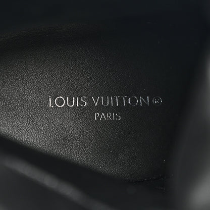 Louis Vuitton Suede Calfskin Monogram Star Trail Ankle Boots 38 Black 7 of 8