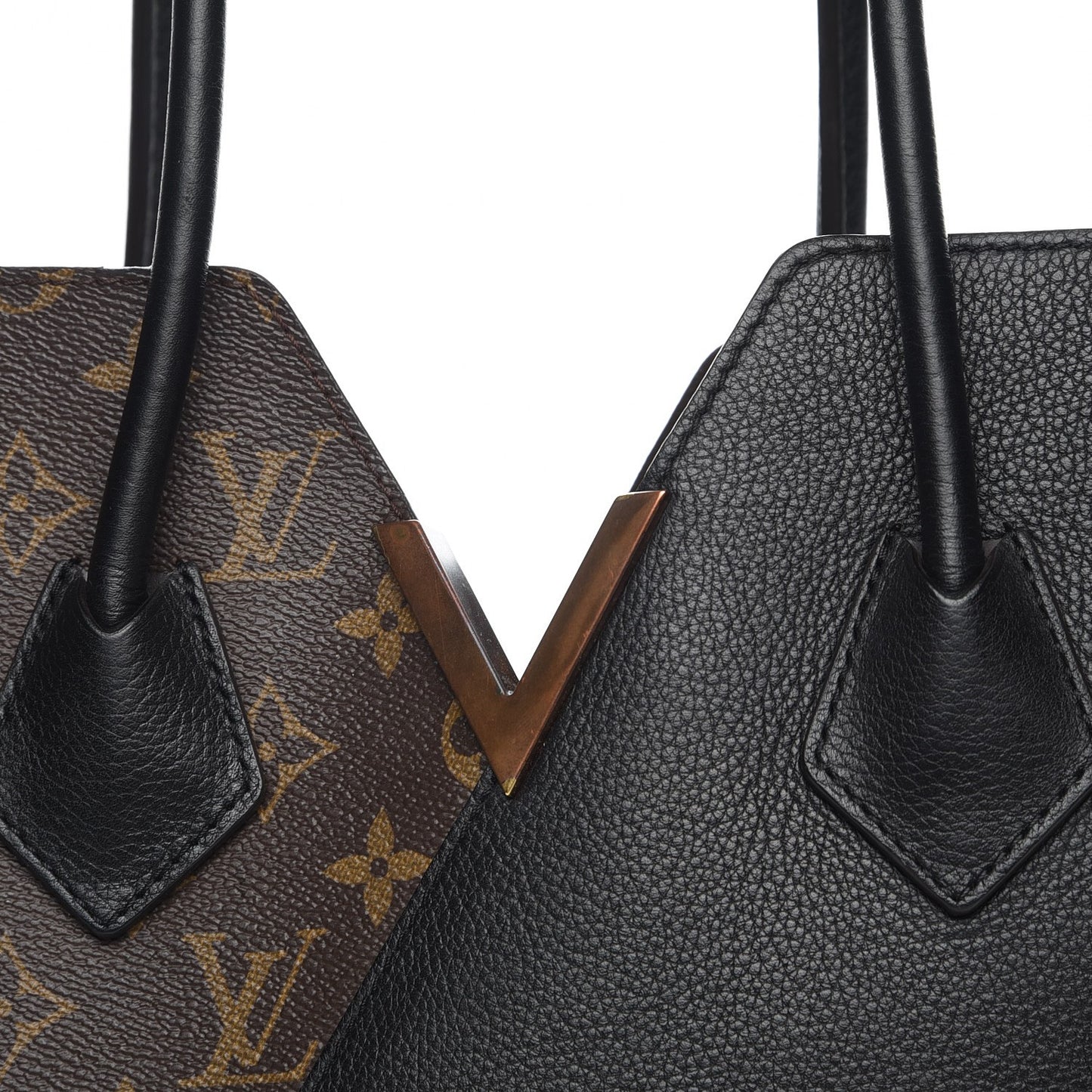 Calfskin Monogram Kimono Tote Black