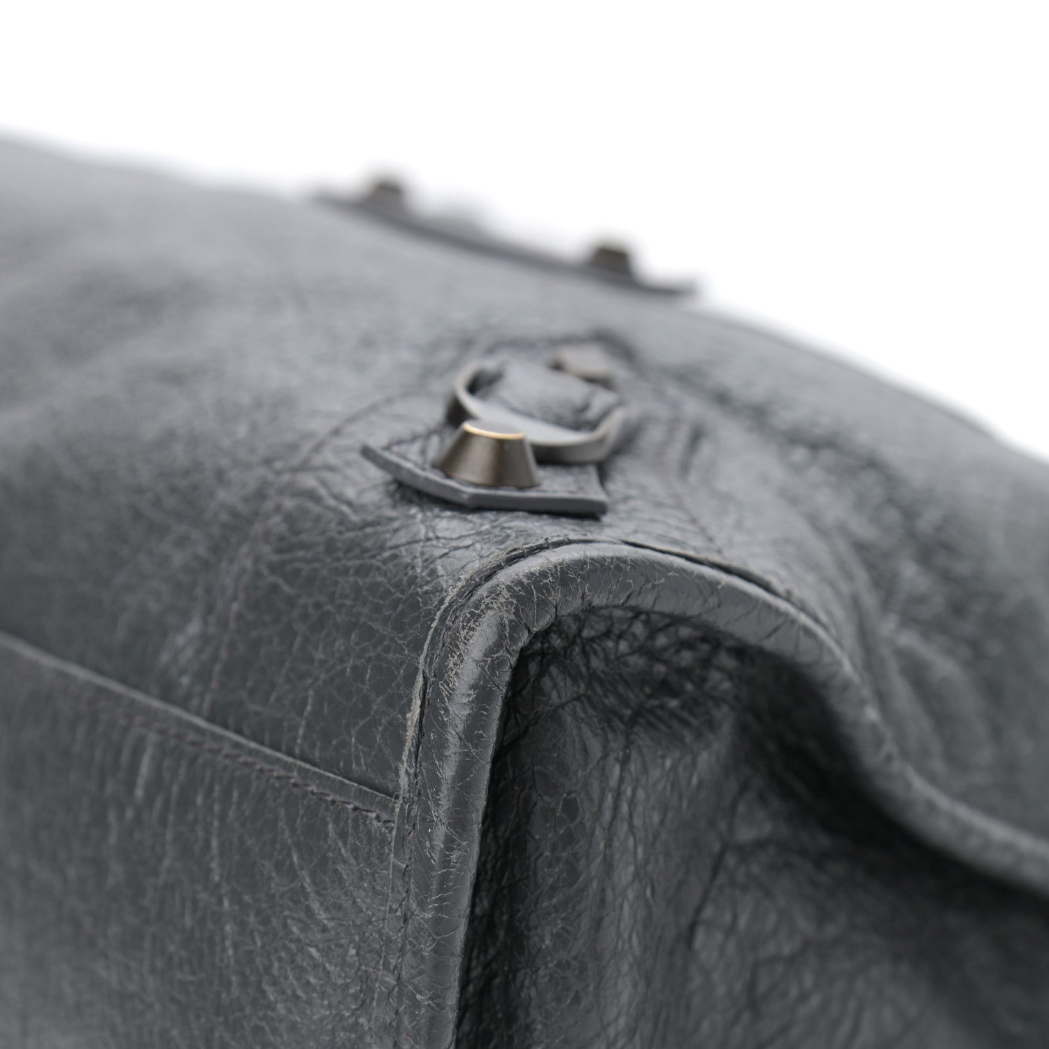 Balenciaga Agneau Classic Hardware City Gris Fossile 10 of 11