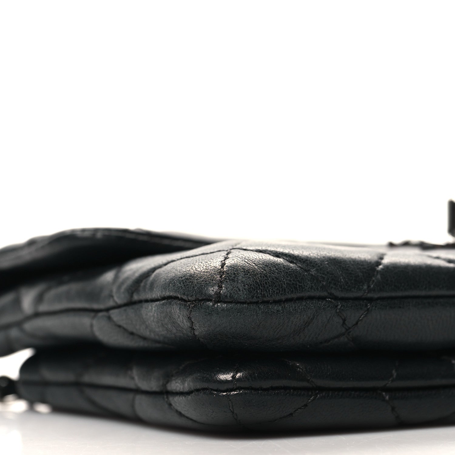 Chanel Lambskin Quilted Mini Mineral Nights Flap Crossbody Bag Black 10 of 15