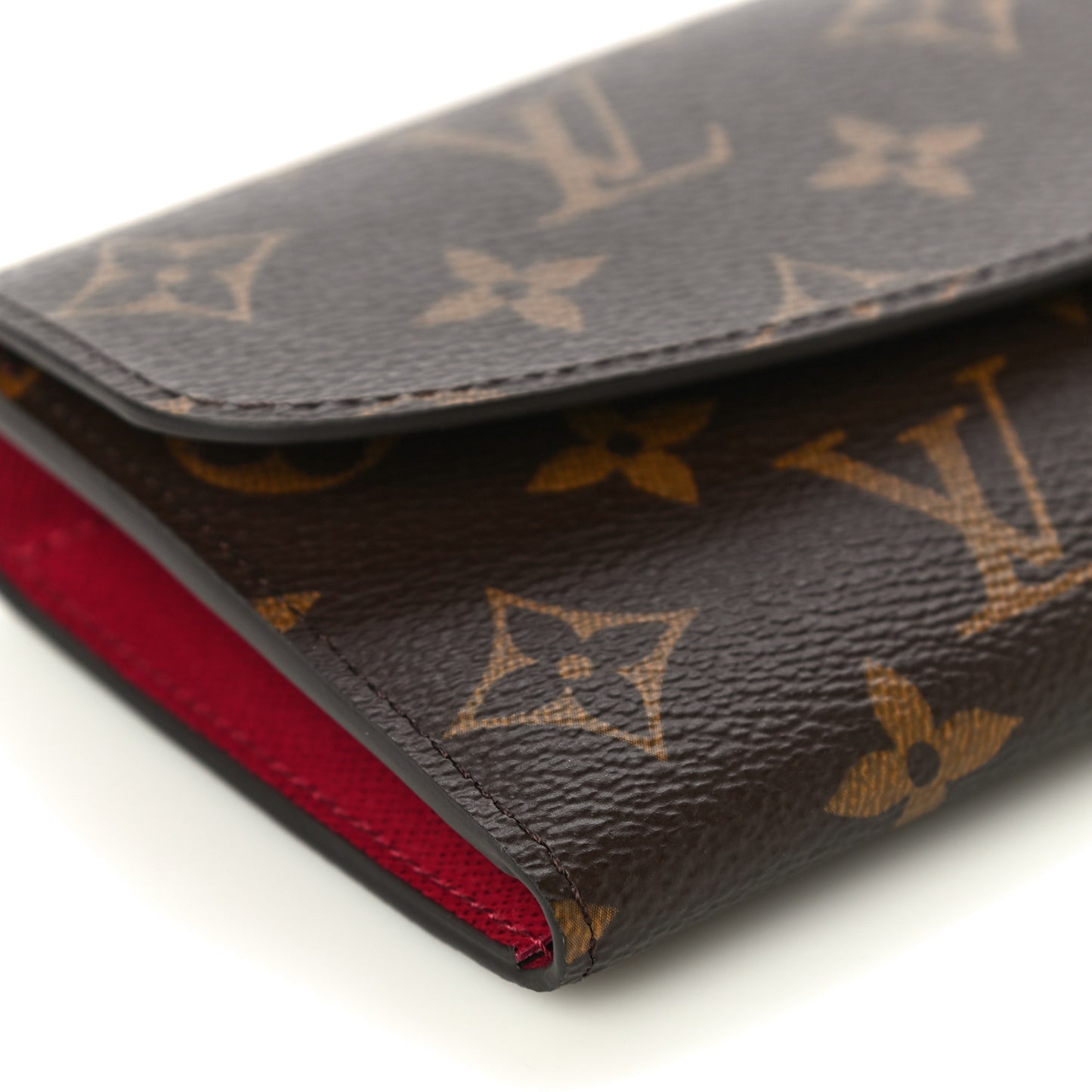 Monogram Emilie Wallet Fuchsia