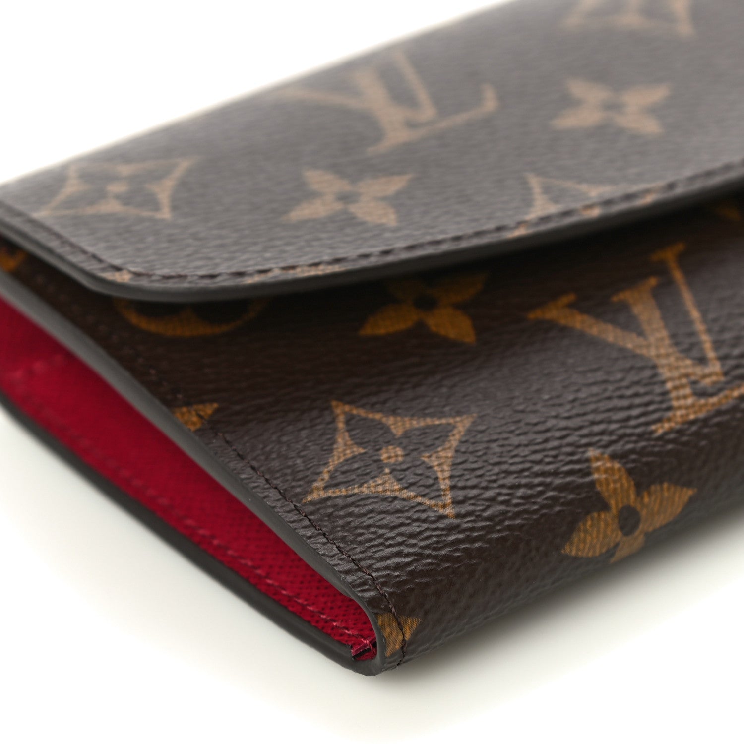 Louis Vuitton Monogram Emilie Wallet Fuchsia 8 of 9