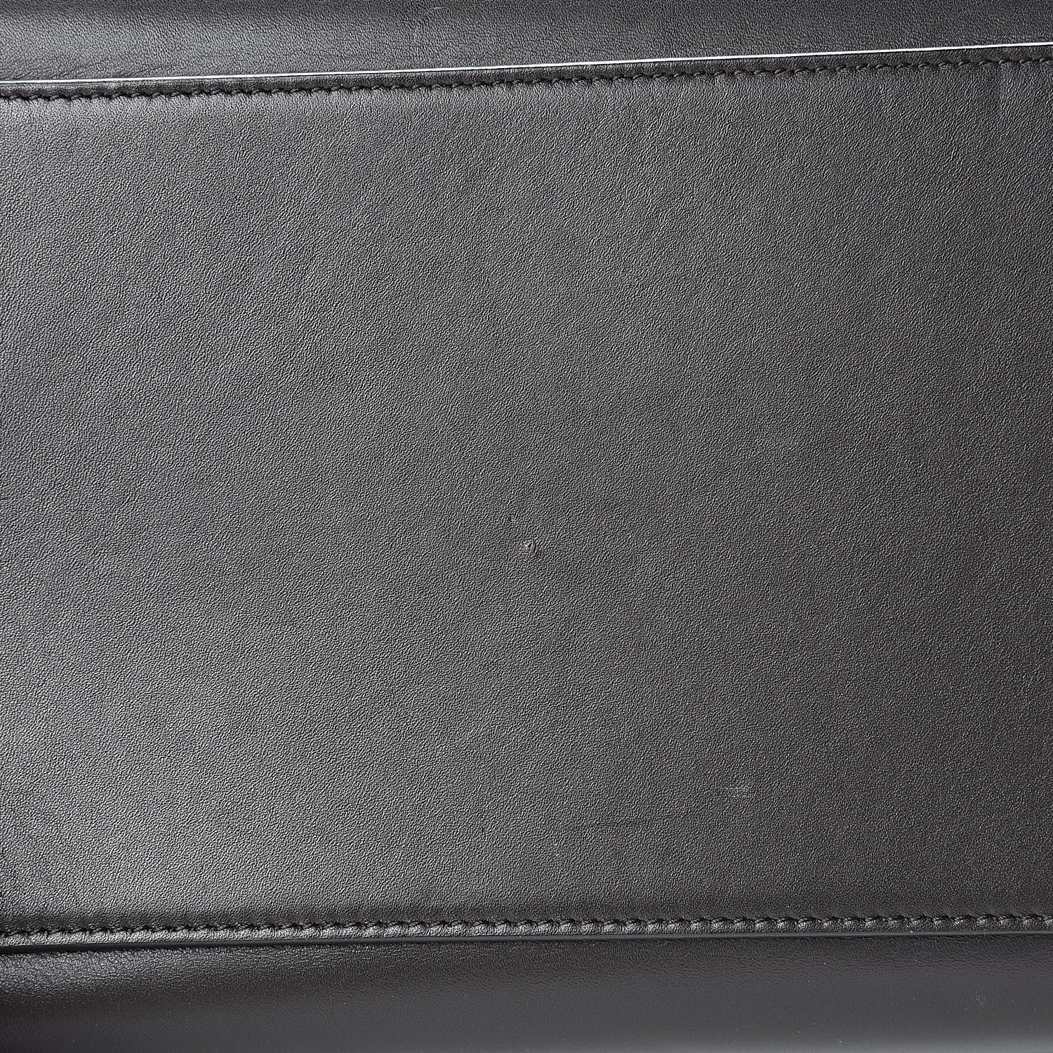 Celine Bullhide Calfskin Small Tri-Color Trapeze Almond 10 of 12