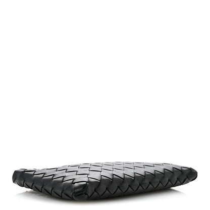 Bottega Veneta Nappa Intrecciato Small Flat Zip Pouch Black 4 of 8