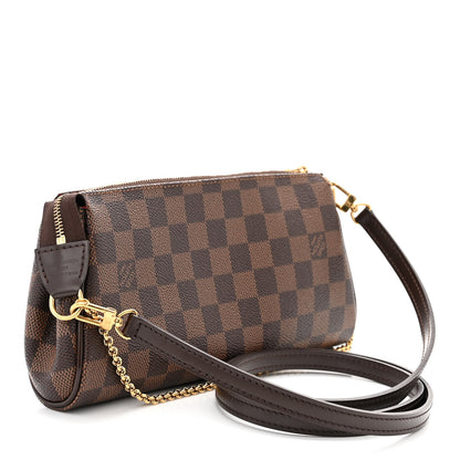 Louis Vuitton Damier Ebene Eva Clutch 3 of 10
