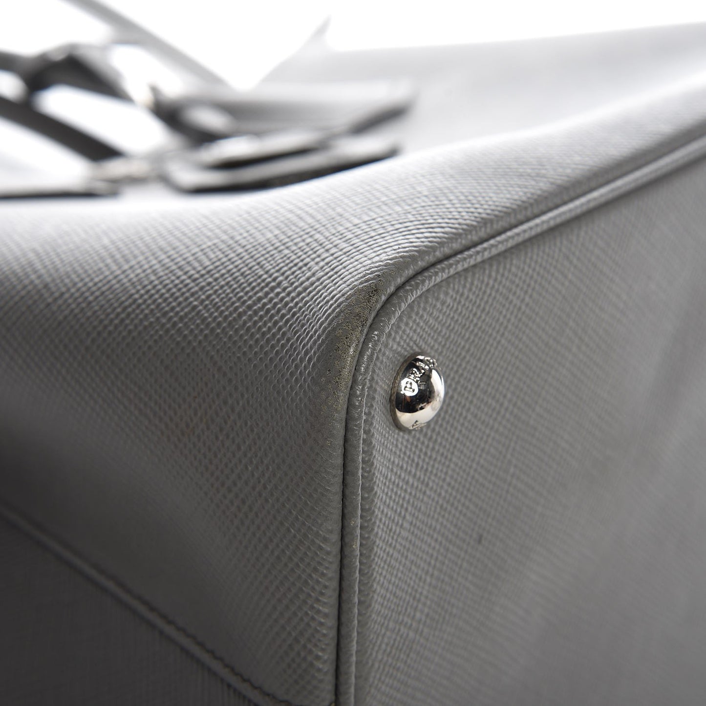 Saffiano Cuir Medium Double Bag Marmo