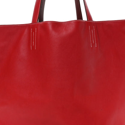 Hermes Veau Sikkim Double Sens 50 Maxi Tote Rubis Rose Jaipur 13 of 17