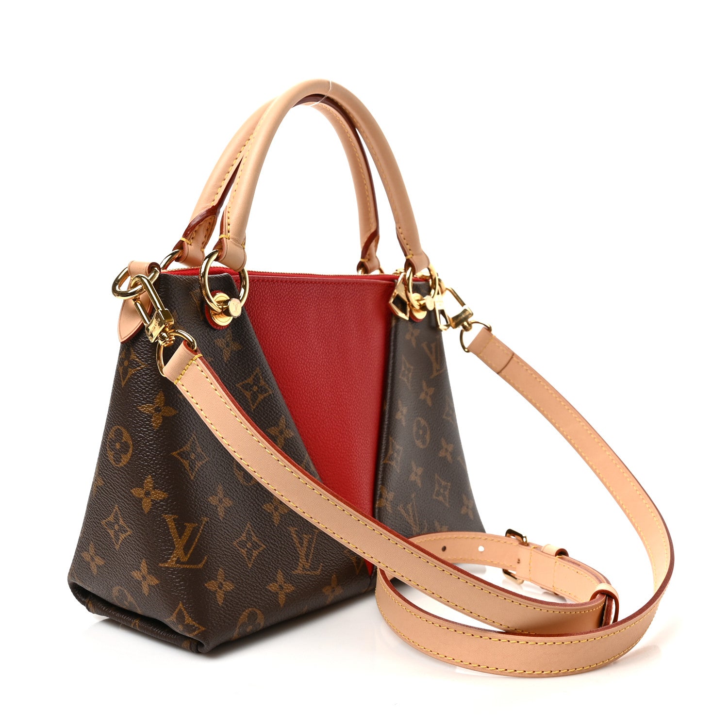 Louis Vuitton Monogram V Tote BB Cherry 3 of 8