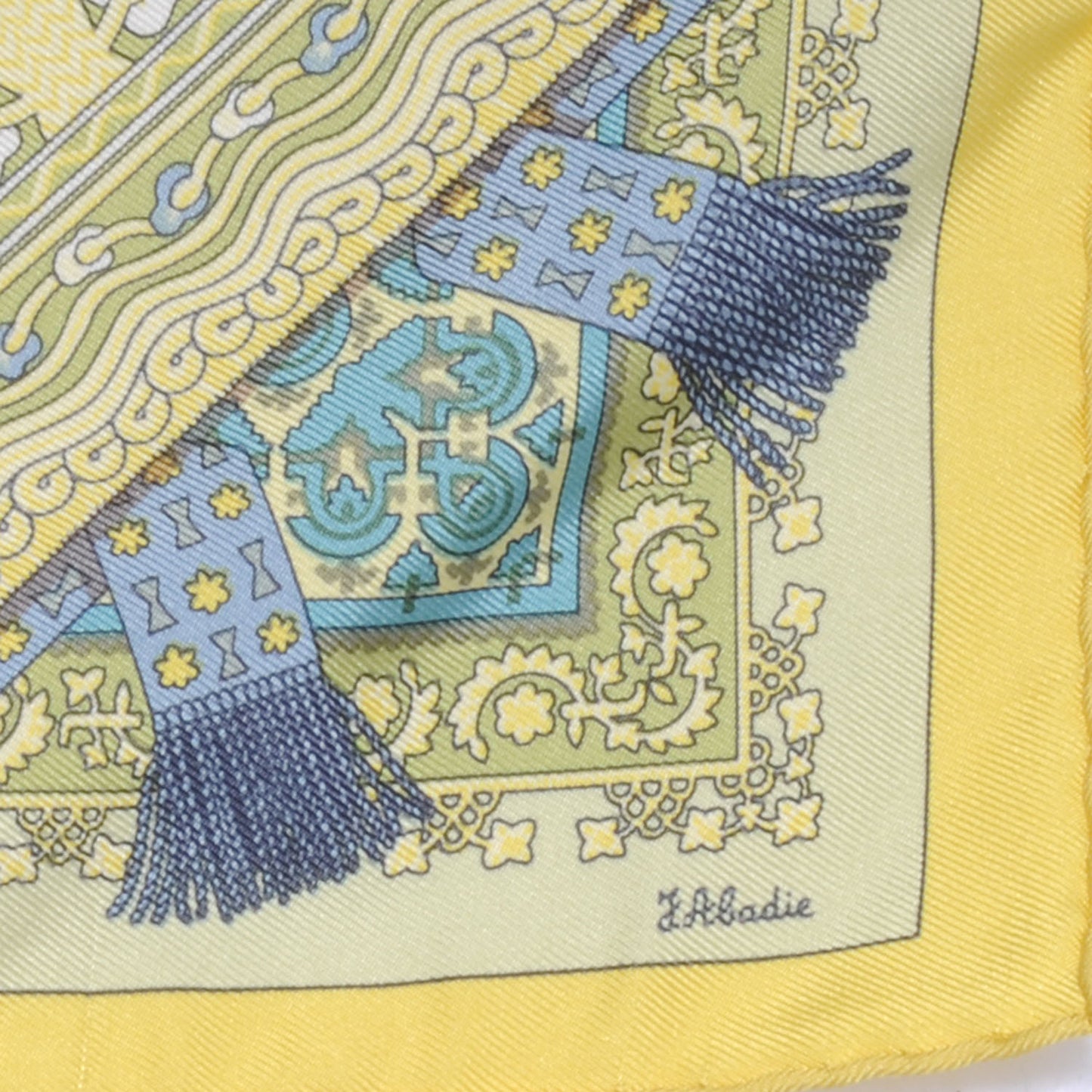 Silk Brins D Or Pocket Sqaure
