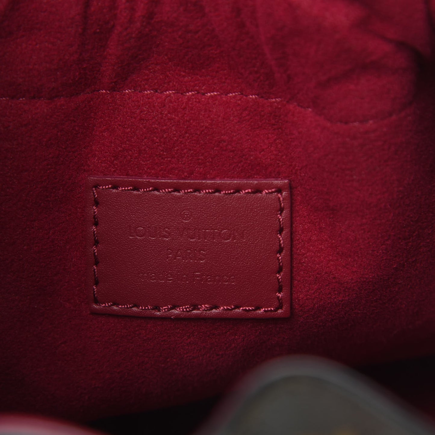 Monogram Pouch Noe Fuchsia