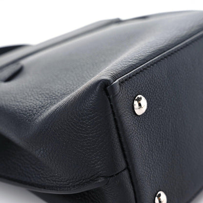 Louis Vuitton Calfskin Lockme Ever BB Black 8 of 11