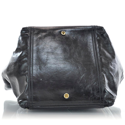 Saint Laurent Patent Large Downtown Tote Black 6 of 9