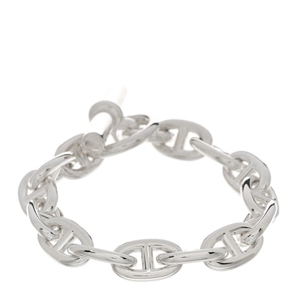 Hermes Sterling Silver MM Chaine d'Ancre Bracelet 2 of 4