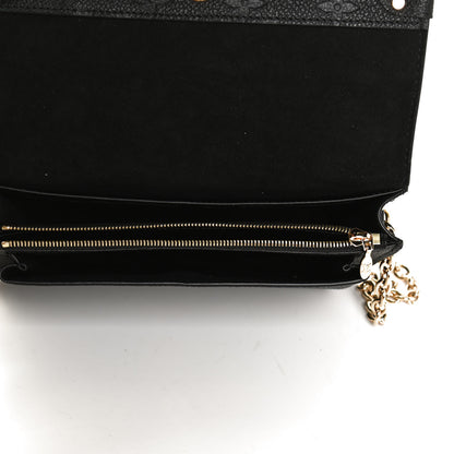 Louis Vuitton Empreinte Vavin Chain Wallet Black 5 of 12