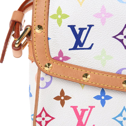 Louis Vuitton Monogram Multicolor Sologne White 14 of 19